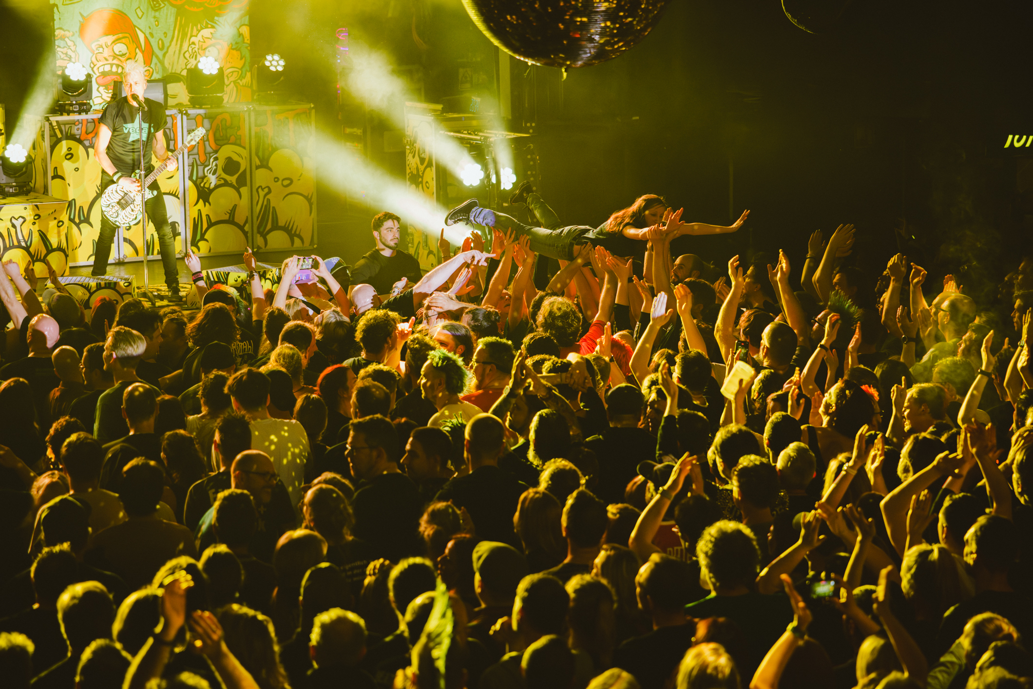 Live Crowd Stimmung WIZO Konzert Hamburg
